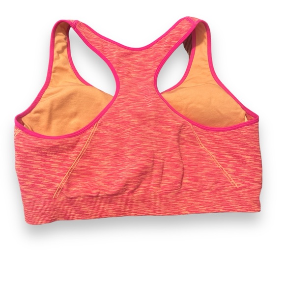 AVIA Pink & Orange Stretch Zip Up Padded Sports Bra in Plus Size 3Xl ๐ธ - Picture 7 of 7